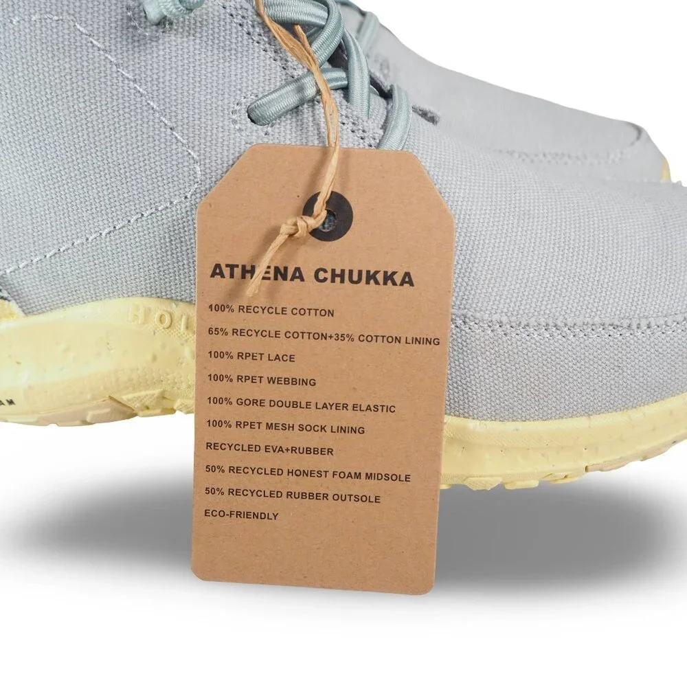 Holo Footwear Eco Athena Chukka Boots Men's 9 Panna Cotta‎ (Grey) HM123582